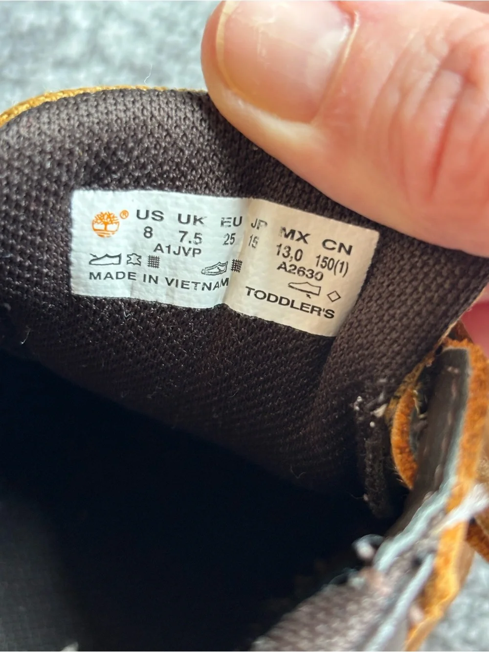 Timberland Kids Velcro Boots